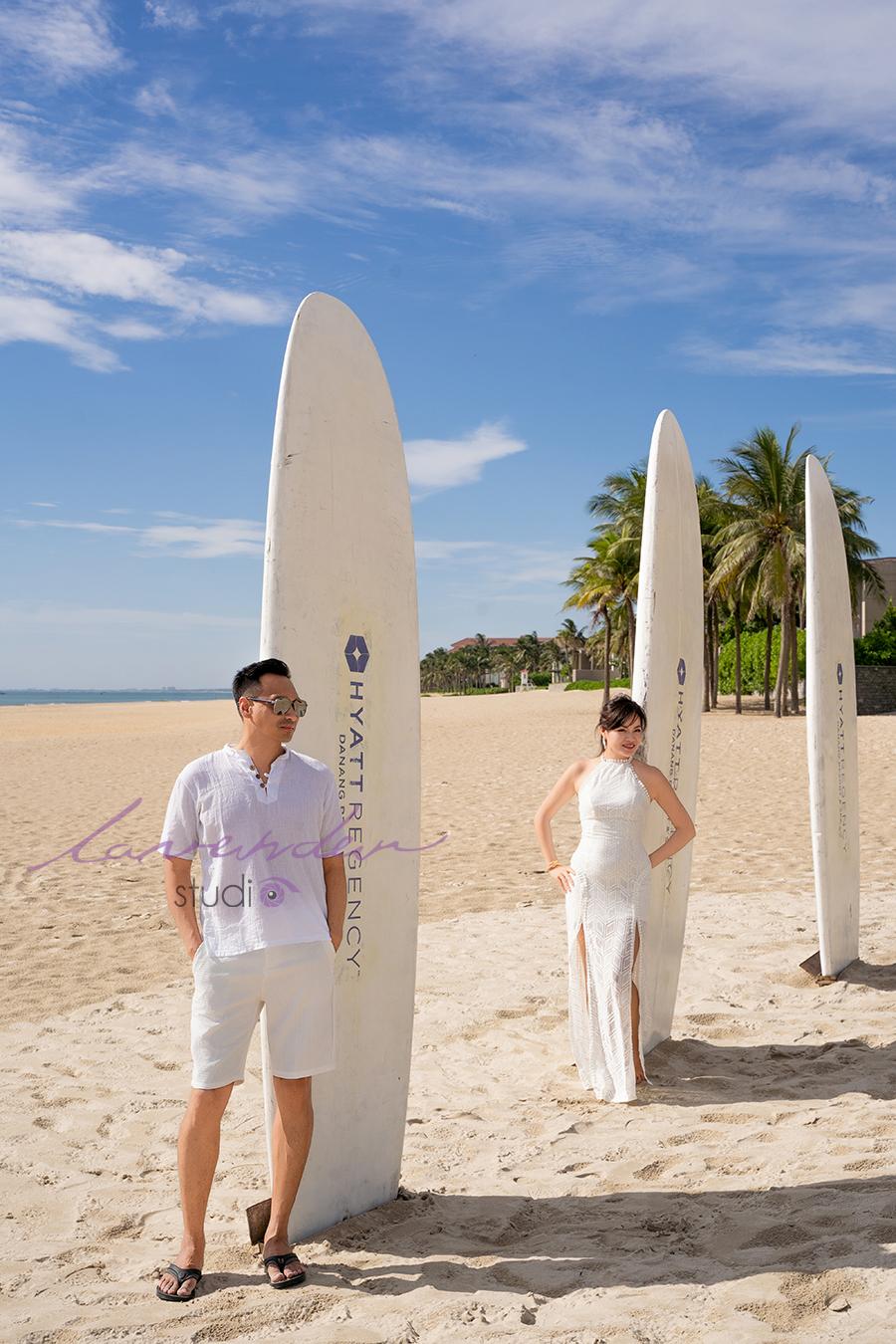 Chụp hình couple ở khách sạn Hyatt Đà Nẵng