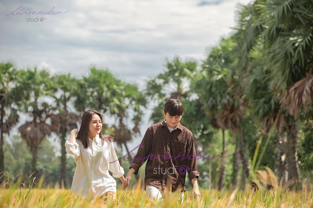 Chụp hình couple nghệ thuật ngoại cảnh ở Lavender studio